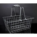 Wire mesh shopping basket